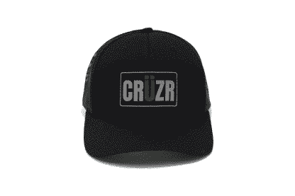 CRUZR Deer Hunting Apparel - Richardson 112 Hat/Cap (Black) for Saddle Hunting