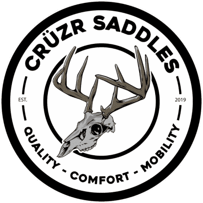 CRUZR Deer Skull Sticker White